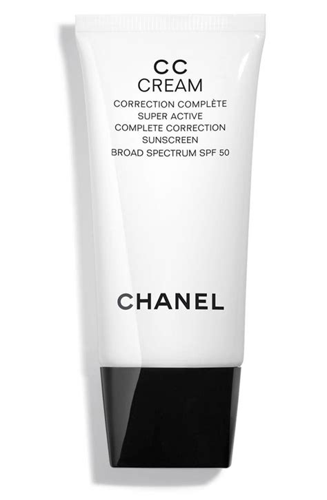 chanel super actieve complete correctie spf 50 отзывы|Chanel CC Cream complete correction SPF 50 в оттенке №20.